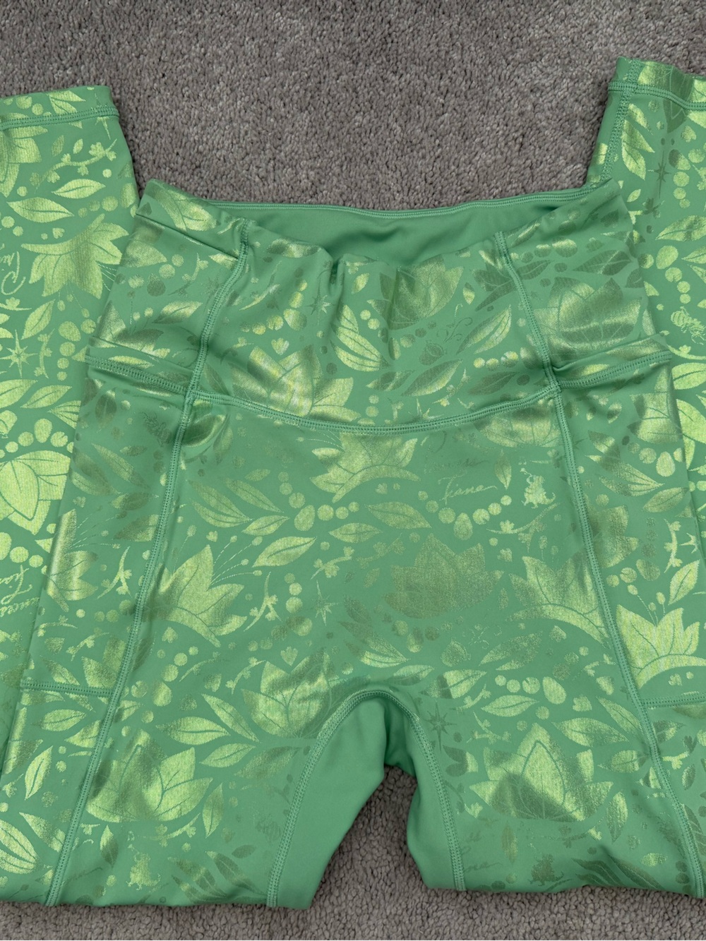 Disney Crowned Athletics Princess Tiana High-Waist Leggings